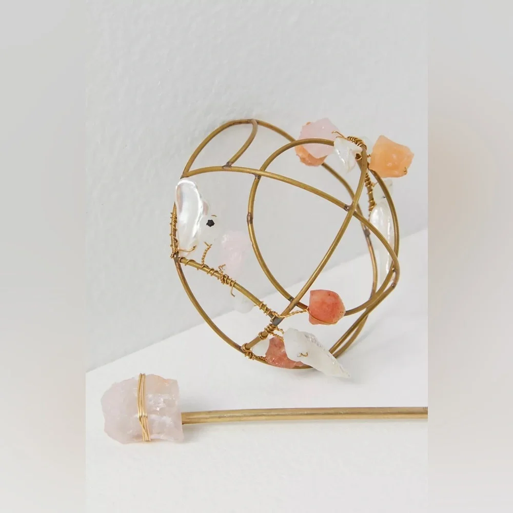New🌟free People-Ariana Ost Whitney Pearl Bun Cage